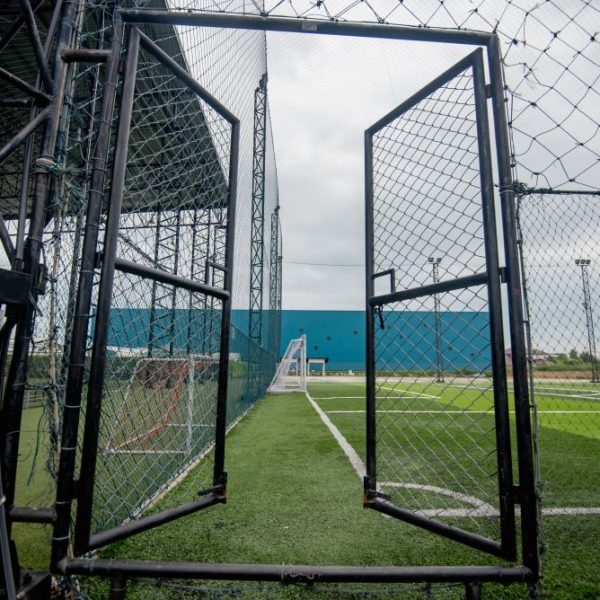 Gate Entering Soccer Field | Services to Manage Multimedia Rights
